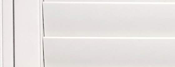 Louvre and stile sizes